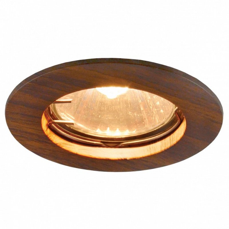 Комплект из 3 встраиваемых светильников Wood A5451PL-3BR